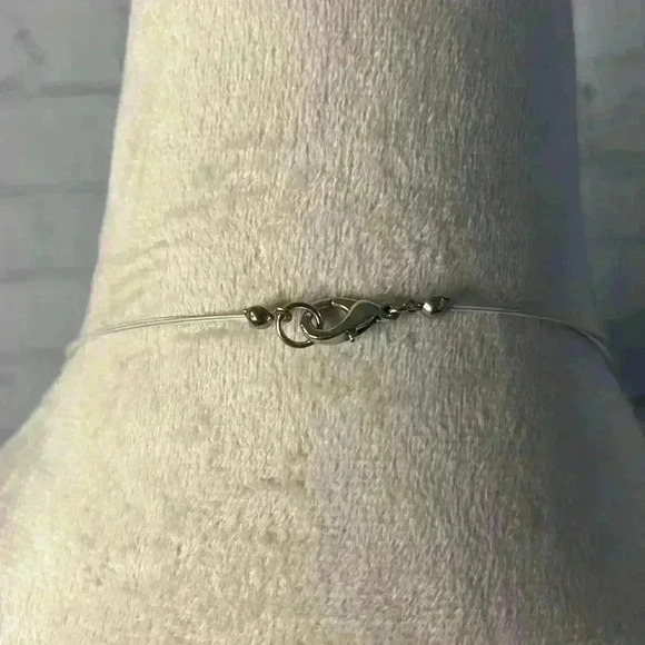 Elegant Black and Silver Beaded Necklace - Picture 4 of 5